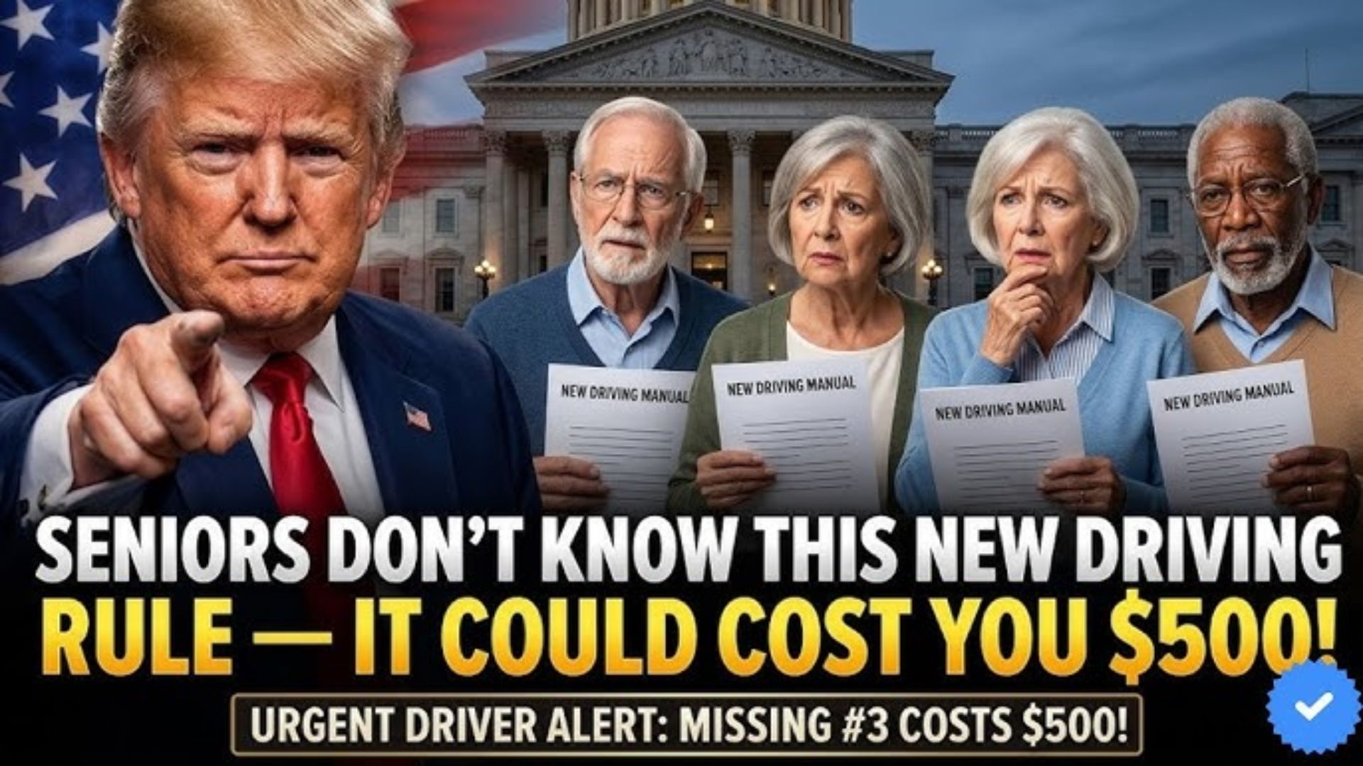 Seniors Don't Know This New Driving Rule — It Could Cost You $500!